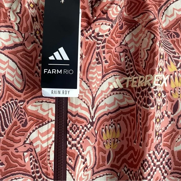 FARM RIO x ADIDAS terrex multi 2L rain jacket - Picture 10 of 10